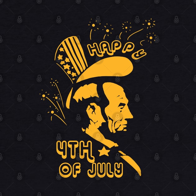 Abe 4th of July Design 2 by Eyanosa